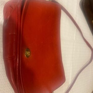 Coach Vintage Red Crossbody